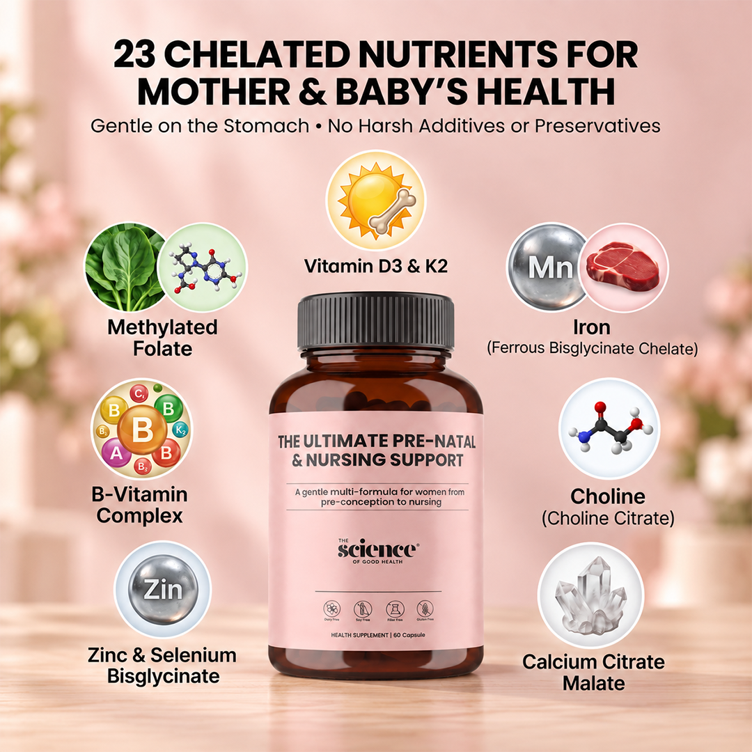 The Ultimate Pre-Natal & Nursing Nutrients - 60 Capsules
