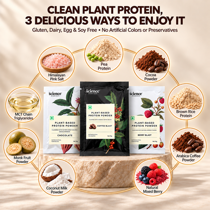 Vegan Plant-Based Protein - Trial Pack (3 Sachets)