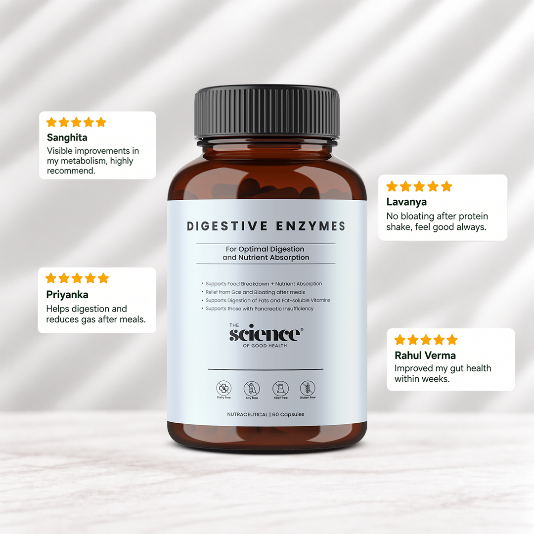 Digestive Enzymes Blend – Gut Health & Nutrient Absorption Support