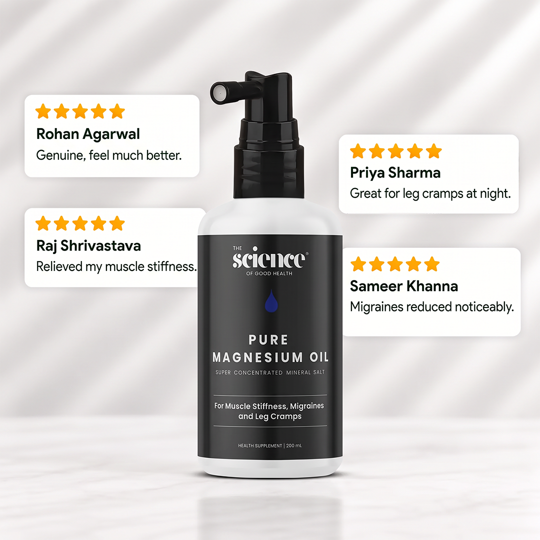 Pure Magnesium Oil – Topical Muscle Relaxation & Recovery Support