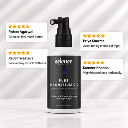 Pure Magnesium Oil – Topical Muscle Relaxation & Recovery Support