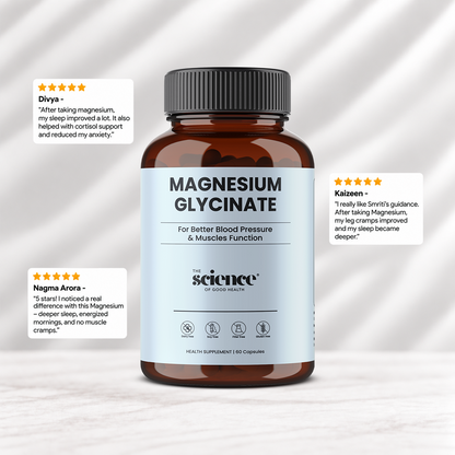 Magnesium Glycinate – High Absorption Magnesium for Stress & Sleep Support