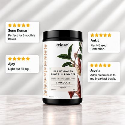 Vegan Chocolate Protein Powder – Plant-Based Muscle Recovery Protein Shake