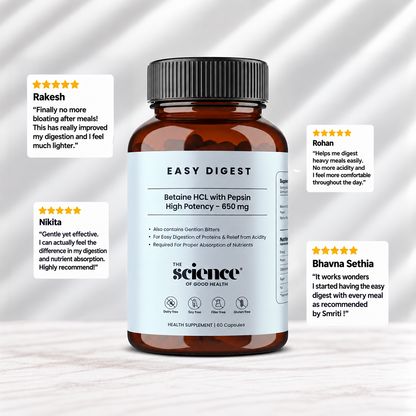 Easy Digest 650 mg – Support for Comfortable Protein Digestion, 60 capsules