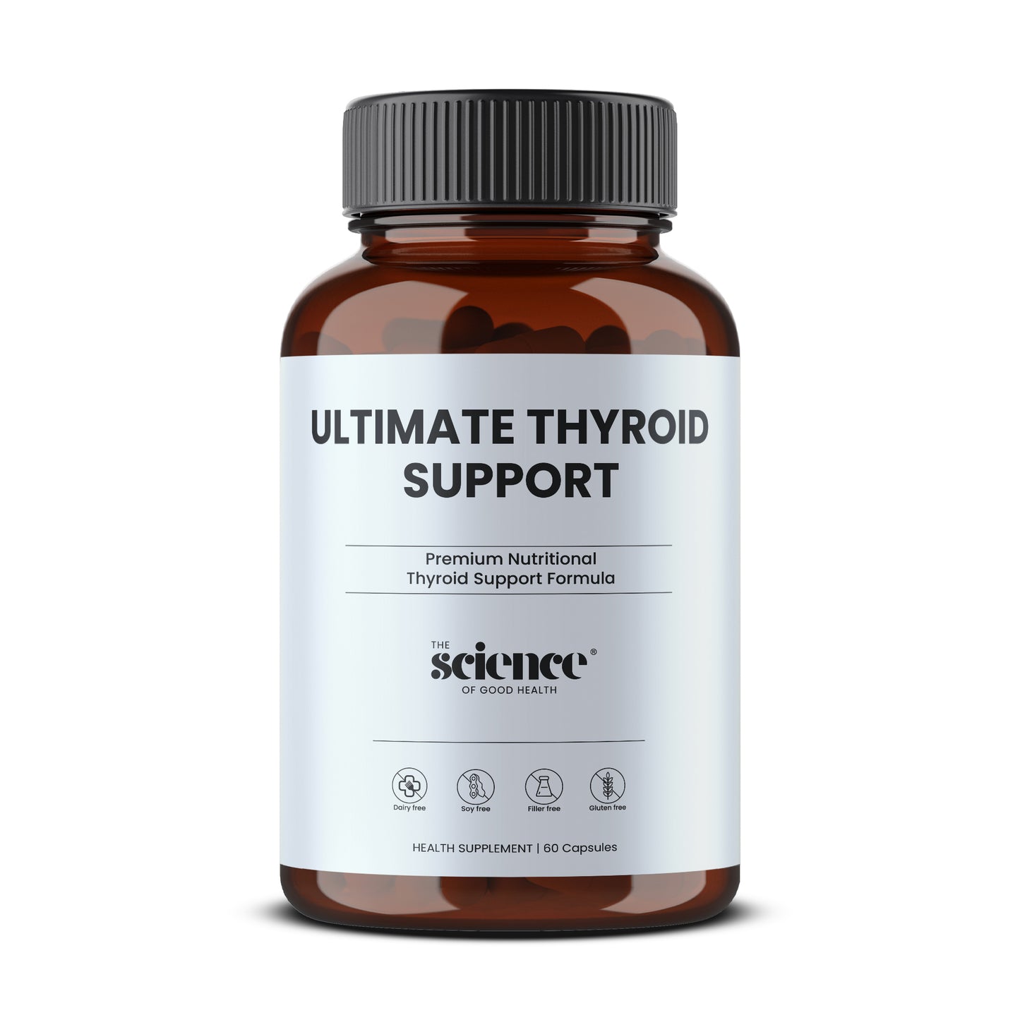 Ultimate thyroid support supplement metabolism hormone balance 60 capsules — The Science of Good Health