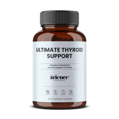 Ultimate Thyroid Support – Energy & Metabolism Boosting Supplement Optimal Metabolism – 60 Capsules