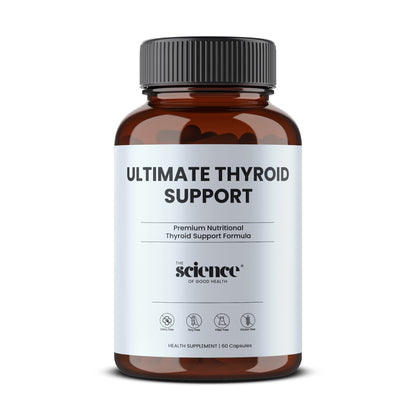 Ultimate thyroid support supplement metabolism hormone balance 60 capsules — The Science of Good Health