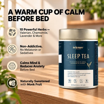 Sleep Tea - Natural Relaxation and Calming Blend, 100 Grams