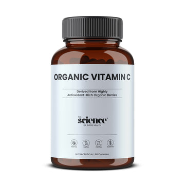 Organic Vitamin C – Immune Support & Antioxidant Supplement Optimal Metabolism – 60 Capsules